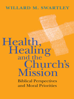 cover image of Health, Healing and the Church's Mission